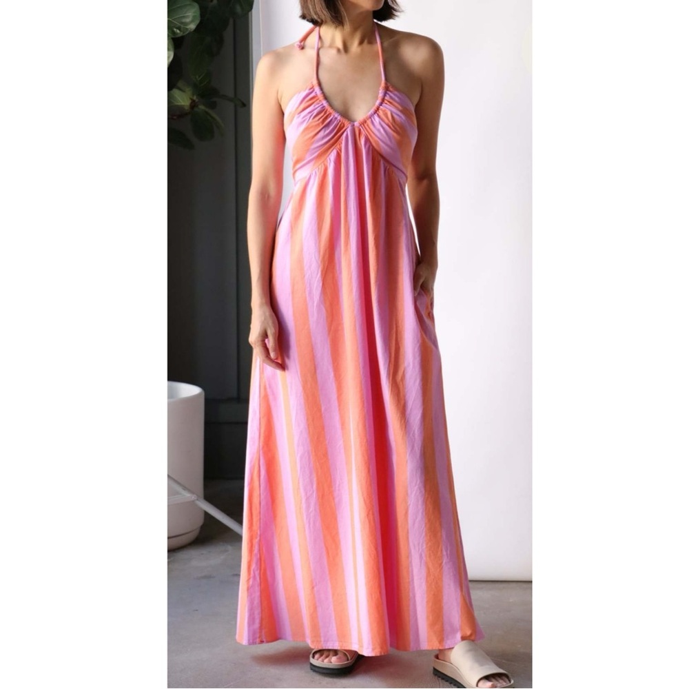 Xirena Maggie Dress in Pomelo Stripe